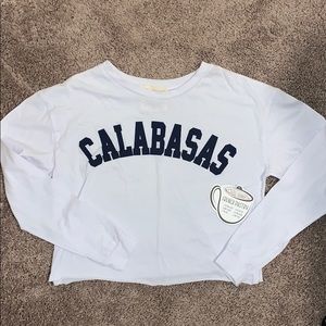 ⚠️⬇️Final Drop❗️✌🏽Calabasas Long-sleeved Crop-XS